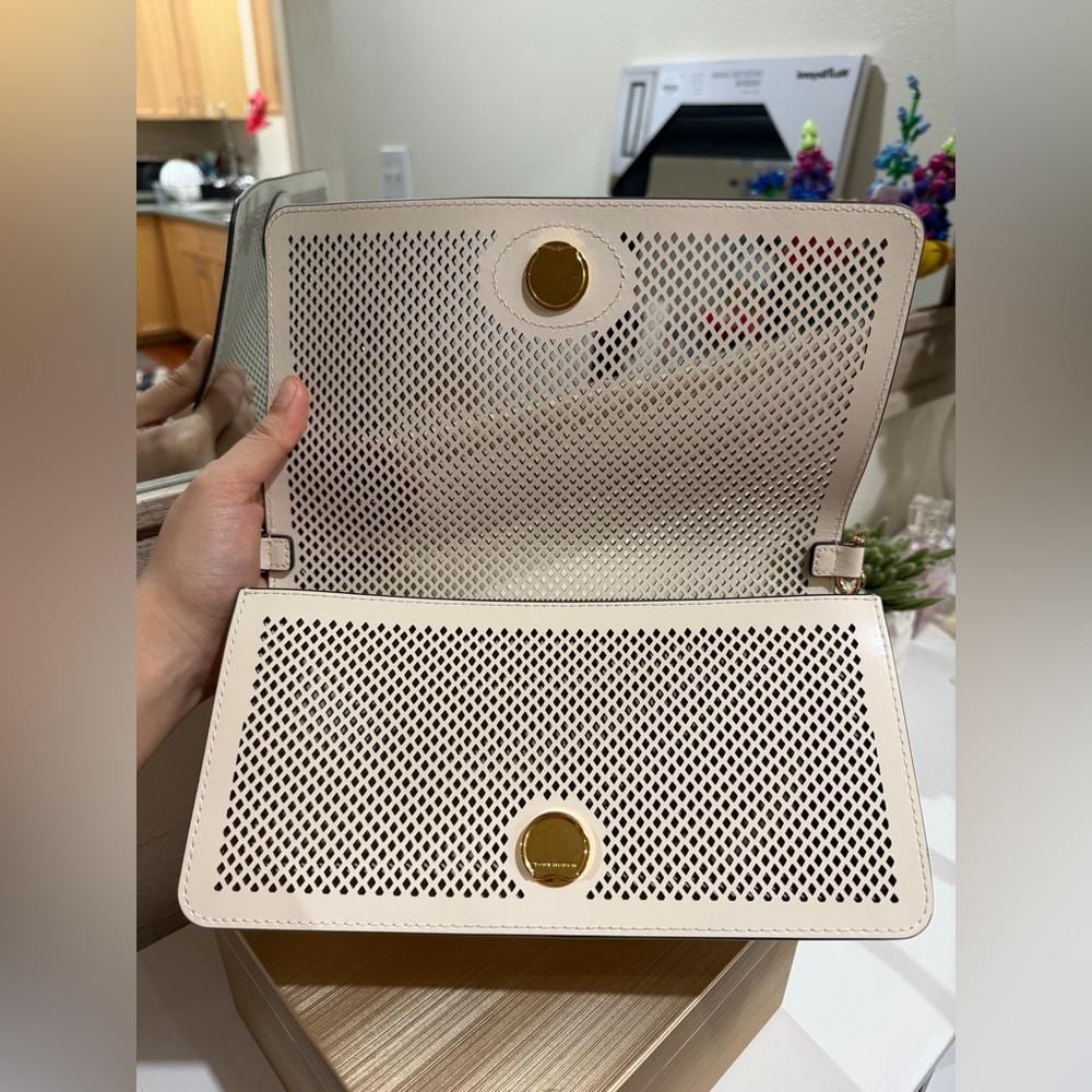 NWOT Tory Burch Perforated Crossbody/Shoulder Bag - Picture 8 of 8